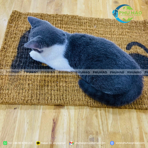 PRODUIT TOP Tapis de paume pour animaux de compagnie Une solution naturelle et écologique pour vos compagnons animaux bien-aimés - Product Image 3