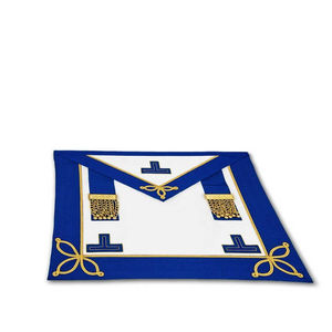 Regalia maçonnique de luxe sur mesure, de haute qualité, brodée, à coudre, avec aimant, tabliers de grade, tissu doux et respirant - Product Image 5