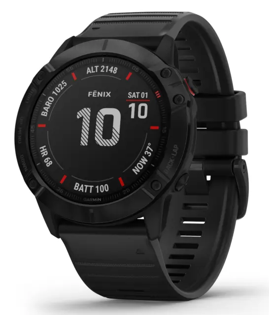 Nieuwe Voorraad G-Garmins Fenixs 6x Pro Zonne-Editie Gps Smartwatch