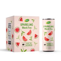 Thé vert mangue pétillant au gingembre matcha 250ml à 500ml | Boisson saine | WANA Beverage Company Vietnam