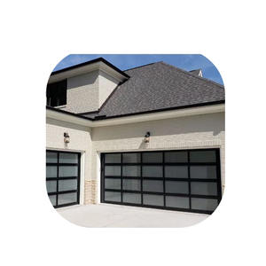 <span class=keywords><strong>Porte</strong></span> <span class=keywords><strong>de</strong></span> <span class=keywords><strong>garage</strong></span> transparente en alliage d'aluminium avec cadre en alliage d'aluminium <span class=keywords><strong>Hormann</strong></span> Privé en verre trempé noir personnalisé - Product Image 3