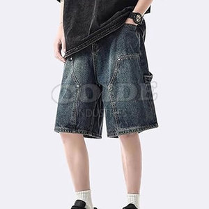 Nouveau style de shorts en jeans pour hommes personnalisés shorts en jeans pour hommes de couleur personnalisée à vendre fabriqués au Pakistan - Product Image 3