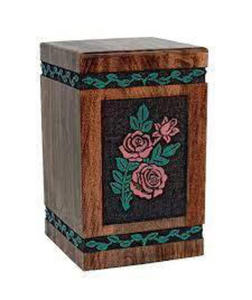 Urnas de cremación de madera de estilo americano moderno hechas a mano de gran calidad para adultos masculinos y femeninos urnas decorativas - Product Image 2