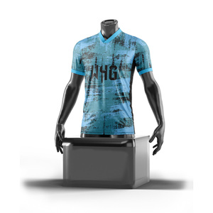 Camisetas de Fútbol Personalizadas de Manga Corta para Hombre, Sublimadas, 100% Poliéster, para Equipos Universitarios Profesionales, con Nombres de Equipos Personalizados - Product Image 5