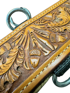 Catégorie Produit Circonférence arrière de flanc de cheval occidental en cuir de qualité supérieure personnalisée pour l'équitation taille haute - Product Image 2