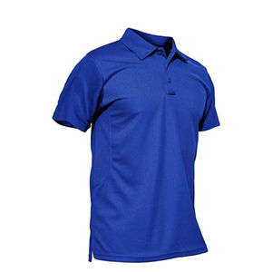 2025 Men's Summer New Style Short Sleeve for Polo <b>T</b>-<b>Shirt</b> with Custom Logo Design Solid Pattern Canvas OEM Service - Product Image 3