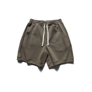 Shorts cargo pour homme en maille respirante à séchage rapide, taille mi-haute, coupe ample et élastique, grande taille, en coton, fabrication OEM - Product Image 3