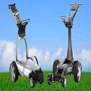 Chariot de golf électrique Bluetooth – Steward Gulf X9 Follow & Remote Golf Cart - Product Image 2