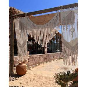 Tapiz Decorativo Bohemio Chic Hecho a Mano para Decoración del Hogar, Telón de Fondo para Bodas, Separador de Ambientes, Tapiz Colgante para Festivales y Eventos - Product Image 2