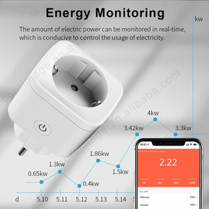 Mini enchufe inteligente tuya WIFI 16A EU thông minh cắm ổ cắm tương thích Alexa Google nhà với <span class=keywords><strong>TUV</strong></span> cấp giấy chứng nhận - Product Image 4