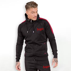 À l'échantillon Fabricants personnalisés Street Wear Strass Sweat à capuche individuel Ensemble de survêtements de sport pour hommes lavés à l'acide - Product Image 1