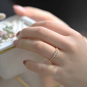 Cubic Zirconia Jewelry New Fashion Girl <b>Rings</b> - Product Image 4