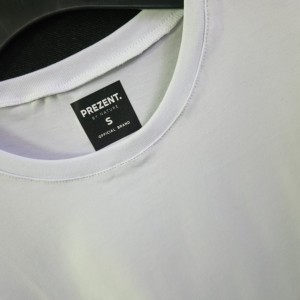เสื้อยืดผู้ชายแบบสั่งทำพิเศษ ย้อมเส้นด้าย ทอผ้า 180 กรัม 100% ผ้าฝ้าย ทรงเข้ารูป เป็นมิตรกับสิ่งแวดล้อม ลายสก็อต คอกลม แห้งเร็ว ระบายอากาศได้ดี - Product Image 4