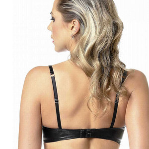 บราหนังระบายอากาศได้ดีสำหรับผู้หญิงบราหนังดีไซน์ล่าสุด - Product Image 4