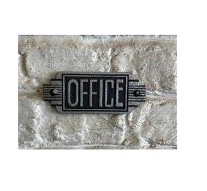 Rustic Cast Iron Wall <b>Door</b> <b>Sign</b> Plaque Vintage Cast Iron Engraved Plaques <b>For</b> Walls and <b>doors</b> - Product Image 4