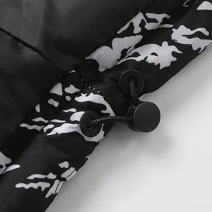 Packable <b>Travel</b> Puffer <b>Jacket</b> For Men, Lightweight <b>Jackets</b> OEM/ODM Custom Supplier Black With White Colors Men Wear Puffer Coats - Product Image 5