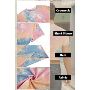 Stylish Cropped T-Shirt With Basic Design For Daily Outfits Short Sleeve Crew Neck <b>Crop</b> <b>Top</b> T-Shirt With Fashion Fit - Product Image 6