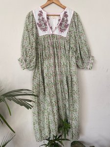 Mới Đến Kurti Đầy Đủ Gown Loại Giá Rẻ Giá Dân Tộc Mặc Sử Dụng Quần Áo Cho Phụ Nữ Dài Dresses Maxi Dress - Product Image 3