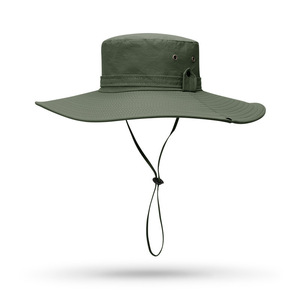 Sombrero de ala grande unisex para actividades al aire libre, protección anti-ultravioleta, primavera, verano, pesca, ciclismo, uso diario informal - Product Image 1