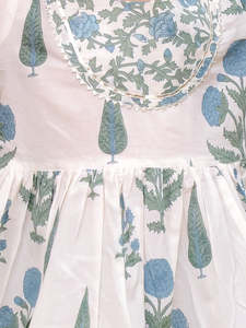 ชุดเดรสเคอร์ติชาราสำหรับเด็กผ้าคอตตอนแท้นุ่มใส่สบายสำหรับใส่ไปปาร์ตี้ - Product Image 2