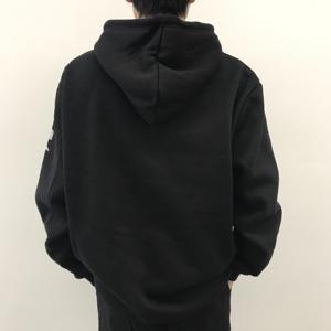 En vrac personnalisé imprimé brodé surdimensionné écologique poids lourd coton polyester polaire sweats à capuche pour bouffée impression en gros - Product Image 3