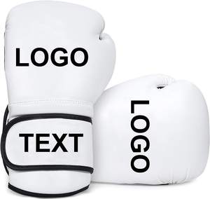 Gants de boxe en cuir vintage personnalisables avec logo Gants de championnat d'entraînement en cuir pur pour les arts martiaux - Product Image 2