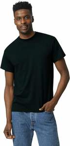 เสื้อยืดผ้าฝ้าย100% ของผู้ชายเสื้อยืดคอกลมเปิดไหล่ปล่อยว่างเสื้อยืดโอเวอร์ไซส์สำหรับผู้ชาย - Product Image 2