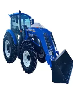 Kullanılmış/ikinci el/yeni traktör 4X4wd New Holland yükleyici ve tarım ekipmanları tarım makineleri ile satılık