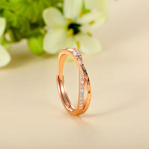 Bague de mariage réglable en argent sterling Jeulia pour femme - Product Image 3
