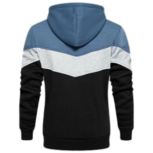 เสื้อมีฮู้ดของผู้ชายสไตล์สตรีทแบบดั้งเดิมเสื้อฮู้ดสีขาวสีทึบทรงโอเวอร์ไซส์แบบกำหนดเอง - Product Image 6