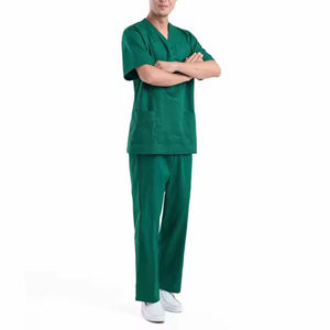 Uniformes Médicos para Hombre, Conjuntos de Uniformes Médicos de Algodón Transpirable y Personalizable - Product Image 2