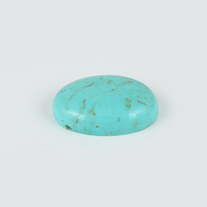 Pierre précieuse turquoise naturelle en vrac, forme ovale 10x14mm, couleur bleue, semi-précieuse, toutes tailles, qualité supérieure pour la fabrication de bagues Gopik - Product Image 3