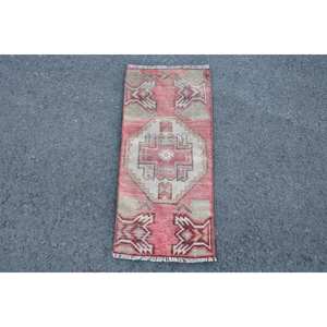 พรมปูพื้นขนาดใหญ่120x280นิ้วสไตล์วินเทจผ้าขนสัตว์สีเบจสีแดงการเย็บปะติดปะต่อกันการตกแต่งชาติพันธุ์สำหรับห้องโถงสี่เหลี่ยมผืนผ้าห้อง - Product Image 1