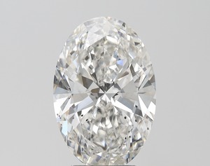 Diamante cultivado en laboratorio de forma ovalada blanca Claridad SI1 5 quilates Diamante cultivado en laboratorio personalizado - Product Image 2