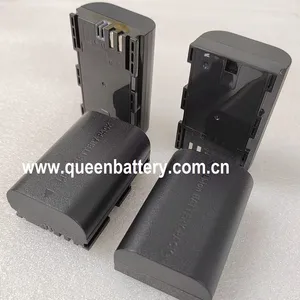 Queenbattery LP-E6N kamera digital 7.4v 2s 8.4v 7.2v 2s1p 18490 18500 1400mah LP-E6 EOS 5D Mark II EOS 5D Mark III EOS