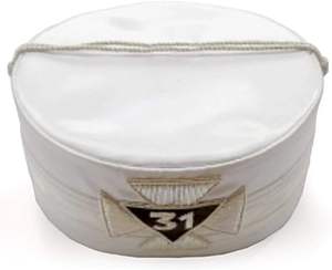 Casquette noire des Chevaliers Templiers avec tresse dorée – Casquettes de couronne maçonniques haut de gamme tendance - Product Image 5