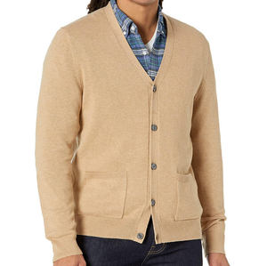 Cárdigan clásico con botones para hombre - Product Image 3