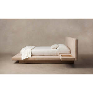 Petra <b>Bed</b> <b>Frame</b> Soft Traditional Modern Style Solid Oak and <b>Pine</b> Wood for Bedroom Home Furniture - Product Image 4