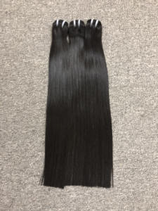 Extensiones de Cabello Vietnamita Remy Caha Bone Straight de Doble Trama, Tejido a Máquina, de 8 a 40 Pulgadas, Estilos Lisos Negros Naturales, 100g - Product Image 3