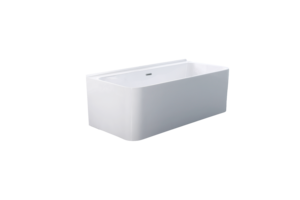 Bañera de acrílico incorporada portátil de alta calidad de diseño elegante Premium blanca - Product Image 2