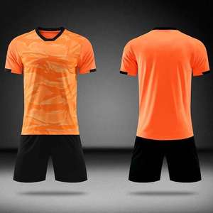 Camisetas de fútbol con diseño de tira de sublimación personalizada, camisetas de fútbol para niños y adultos, ropa deportiva de corte automatizado, equipo de Club - Product Image 5