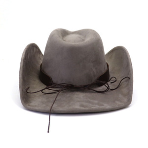 Nuevos sombreros de vaquero de cuero al aire libre para hombres de vaquero occidental personalizados Sombreros de vaquero en cuero genuino Sombreros de moda al por mayor - Product Image 3
