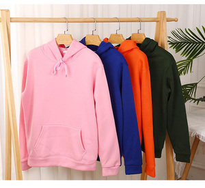 Sudaderas con capucha de invierno de diseño personalizado multicolor, sudaderas con capucha con cordón de ropa de calle de fabricante personalizado informal - Product Image 1