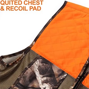 Gilet de chasse professionnel unisexe respirant imperméable de haute qualité, prix d'usine, logo personnalisé, tactique - Product Image 5