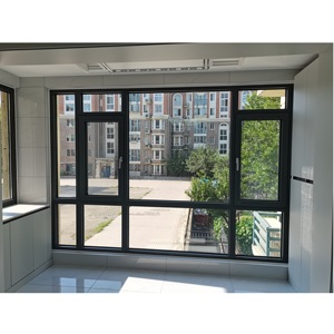 Fenêtre à rupture thermique en alliage d'aluminium pour application à la ferme Ouverture horizontale Esthétique minimaliste - Product Image 3