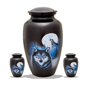 Top Excellent Quality <b>Keepsake</b> Cremation Urns Hot Selling Memorial Pet <b>Ashes</b> and Human <b>Ashes</b> Urn Export Price - Product Image 2