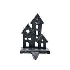 Porte-bas de Noël Maison en métal galvanisé Ferme rustique - Product Image 4