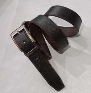 Cinturón de cuero de vaca Reversible de lujo para hombre de nueva moda con hebilla de acero para hombre - Product Image 1