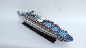 Gia Nhien Fabricant Conception personnalisée SS SEABREEZE MODÈLE DE BATEAU EN BOIS-MODÈLE DE BATEAU EN BOIS DE HAUTE QUALITÉ-ARTISANAT - Product Image 6