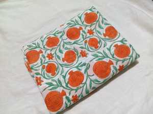 Tela de algodón con estampado de bloques a mano 100% con muchos colores, diseño indio tradicional, prendas textiles hechas a mano - Product Image 5